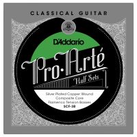 Thumbnail of D&#039;Addario SCF-3B Pro-Arte Silver Plated Copper on Composite Core Classical Guitar Half Set, Flamenco Tension