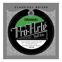 Thumbnail van D&#039;Addario SCF-3B Pro-Arte Silver Plated Copper on Composite Core Classical Guitar Half Set, Flamenco Tension