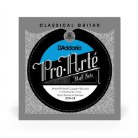 Thumbnail of D&#039;Addario SCH-3B Pro-Arte Silver Plated Copper on Composite Core Classical Guitar Half Set, HighTension