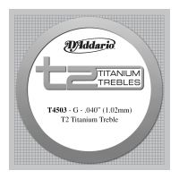 Thumbnail of D&#039;Addario T4503 T2 Titanium Treble Classical Guitar Single String, Normal Tension, Third String