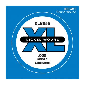 Preview of D&#039;Addario XLB055 Nickel Wound Long scale