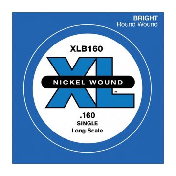 Preview of D&#039;Addario XLB160 Nickel Wound Long scale