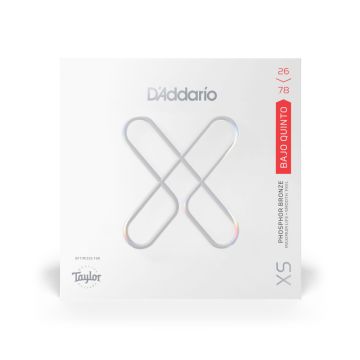 Preview of D&#039;Addario XSAPB2678 Taylor Bajo Quinto, XS Phosphor Bronze Strings