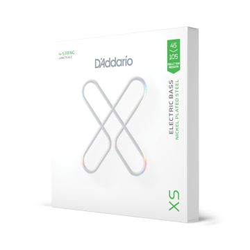 Preview of D'Addario XSB45105 45-105 Regular Light Top/Medium Bottom, Long Scale, XS Nickel
