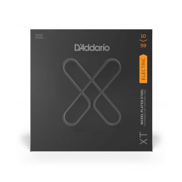 Preview of D&#039;Addario XTE1059, XT Electric Nickel Plated Steel, Regular Light, 7-String 10-59