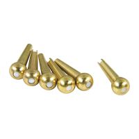 Thumbnail of D&#039;Andrea TP4T  Tone Pins ~ Solid Brass with pearl dot ~ Set of 6