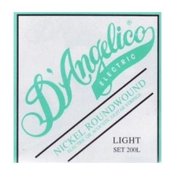 Preview van D&#039;Angelico 200L Light Nickel roundwound
