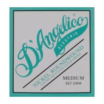 Preview of D&#039;Angelico 200M Medium Nickel Roundwound