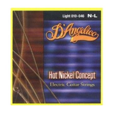 Preview van D&#039;Angelico N-L 010-046 Nickel plated steel
