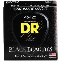 Thumbnail van DR Strings BKB5-45 Black Beauties Coated Medium 5-String .045 - .125