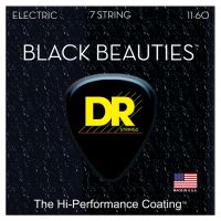 Thumbnail of DR Strings BKE7-11 Black Beauties Heavy 7-String  Black coated