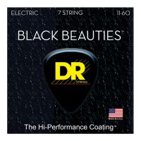 Thumbnail of DR Strings BKE7-11 Black Beauties Heavy 7-String  Black coated
