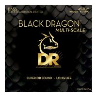 Thumbnail of DR Strings DBSMB-45  BLACK DRAGON&trade;Multiscale 4-String  Medium