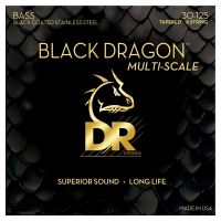 Thumbnail of DR Strings DBSMB6-30  BLACK DRAGON&trade;Multiscale 6-String  Medium