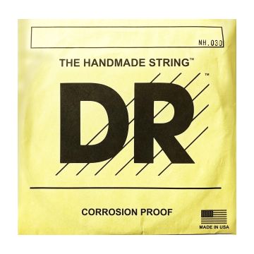 Preview of DR Strings NH-30 Lo-Riders single .030  Nickel plated hex core