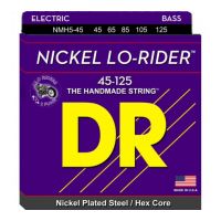 Thumbnail van DR Strings NMH5-45 Lo-Riders Medium  Nickel plated