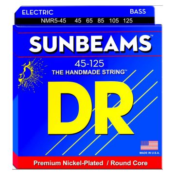 Preview of DR Strings NMR5-45 SunBeam  Medium 5 string