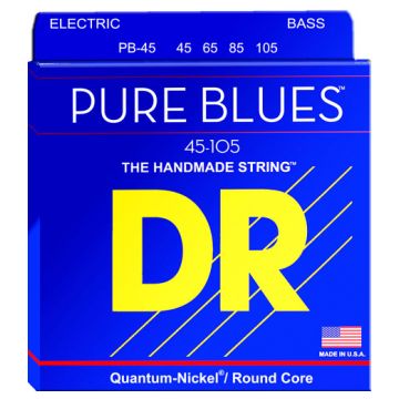 Preview of DR Strings PB-45 Pure blues Quantum-Nickel alloy
