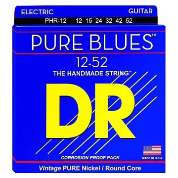 Preview van DR Strings PHR-12 Pure blues extra heavy Round core pure nickel Wound G