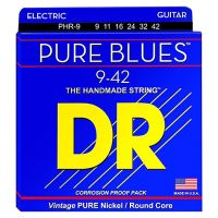 Thumbnail of DR Strings PHR-9 Pure blues Light Round core pure nickel
