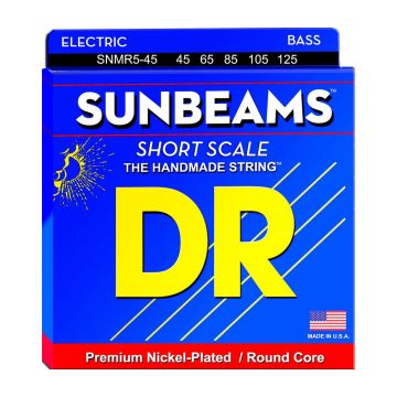 Preview of DR Strings SNMR5-45 SunBeam Medium 5&#039;s Shortscale
