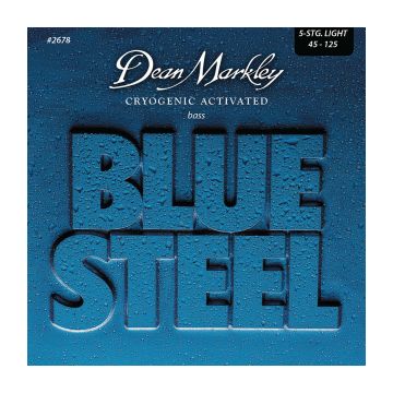 Preview of Dean Markley 2678 Blue steel bass strings Light 5 String 45-125