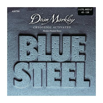 Preview of Dean Markley 2679A Blue Steel Nickel Medium Light 5 String 45-128