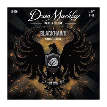 Preview van Dean Markley 8000 Blackhawk Electric Light 9-42