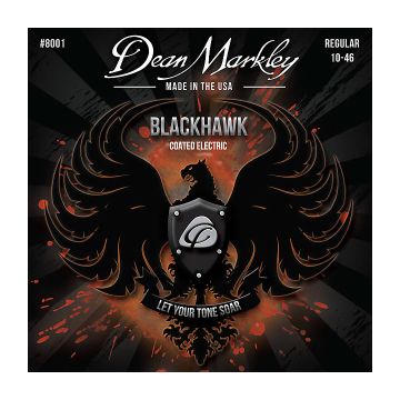 Preview van Dean Markley 8001 Blackhawk Electric regular 10-46