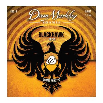 Preview van Dean Markley 8019 Blackhawk 80/20  Light 11-52