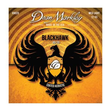 Preview of Dean Markley 8020 Blackhawk 80/20  medium-Light 12-53