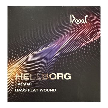 Preview of Dogal JH172 - 4 string Flatwound Jonas Hellborg  Set  flatwound / stranded core
