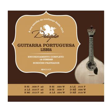 Preview of Drag&atilde;o D003 Guitarra Portuguesa  Lisboa Scale
