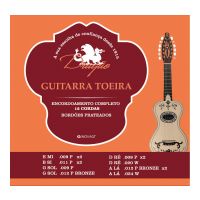 Thumbnail of Drag&atilde;o D012 Guitarra Toeira 6 course silverplated