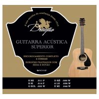 Thumbnail of Drag&atilde;o D023 Guitarra Acustica  Superior 11-46 Silverplated ball-end