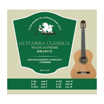 Preview van Drag&atilde;o D028 Guitarra Classica Nylon supreme  &quot;Branco&quot;