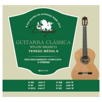 Thumbnail of Drag&atilde;o D030 Guitarra Classica Nylon &quot;Branco&quot; Medium tension