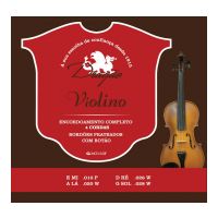 Thumbnail of Drag&atilde;o D033 Violino Ball-end silverplated