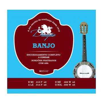 Preview of Drag&atilde;o D035 8 string Banjo set