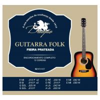 Thumbnail of Drag&atilde;o D048 Guitarra Folk Silver wound 12 string