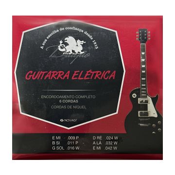 Preview of Drag&atilde;o D053 Guitarra el&eacute;ctrica 6 string nickelplated Light Wound 3rd