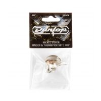 Thumbnail of Dunlop 33P.015 Nickel Silver Finger &amp; Thumbpick 0.15mm
