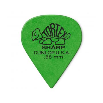 Preview of Dunlop 412R.88 Tortex Sharp Green 0.88mm