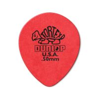Thumbnail van Dunlop 413R50 TORTEX&reg; TEARDROP Red 0.50mm