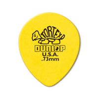 Thumbnail van Dunlop 413R73 TORTEX&reg; TEARDROP yellow 0.73mm