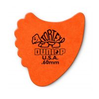Thumbnail van Dunlop 414R.60 Tortex Fin Orange 0.60mm