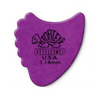 Thumbnail van Dunlop 414R1.14 Tortex Fin Purple 1.14mm