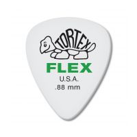 Thumbnail van Dunlop 428R.88 Tortex Flex Standard Green 0.88mm