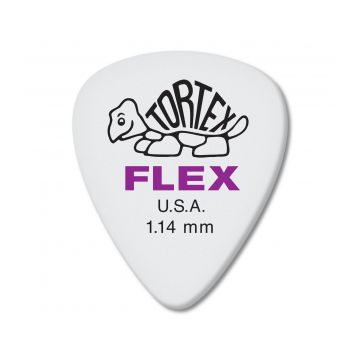 Preview van Dunlop 428R1.14 Tortex Flex Standard Purple 1.14mm