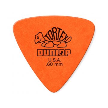 Preview of Dunlop 431R.60 Tortex Triangle Orange 0.60mm